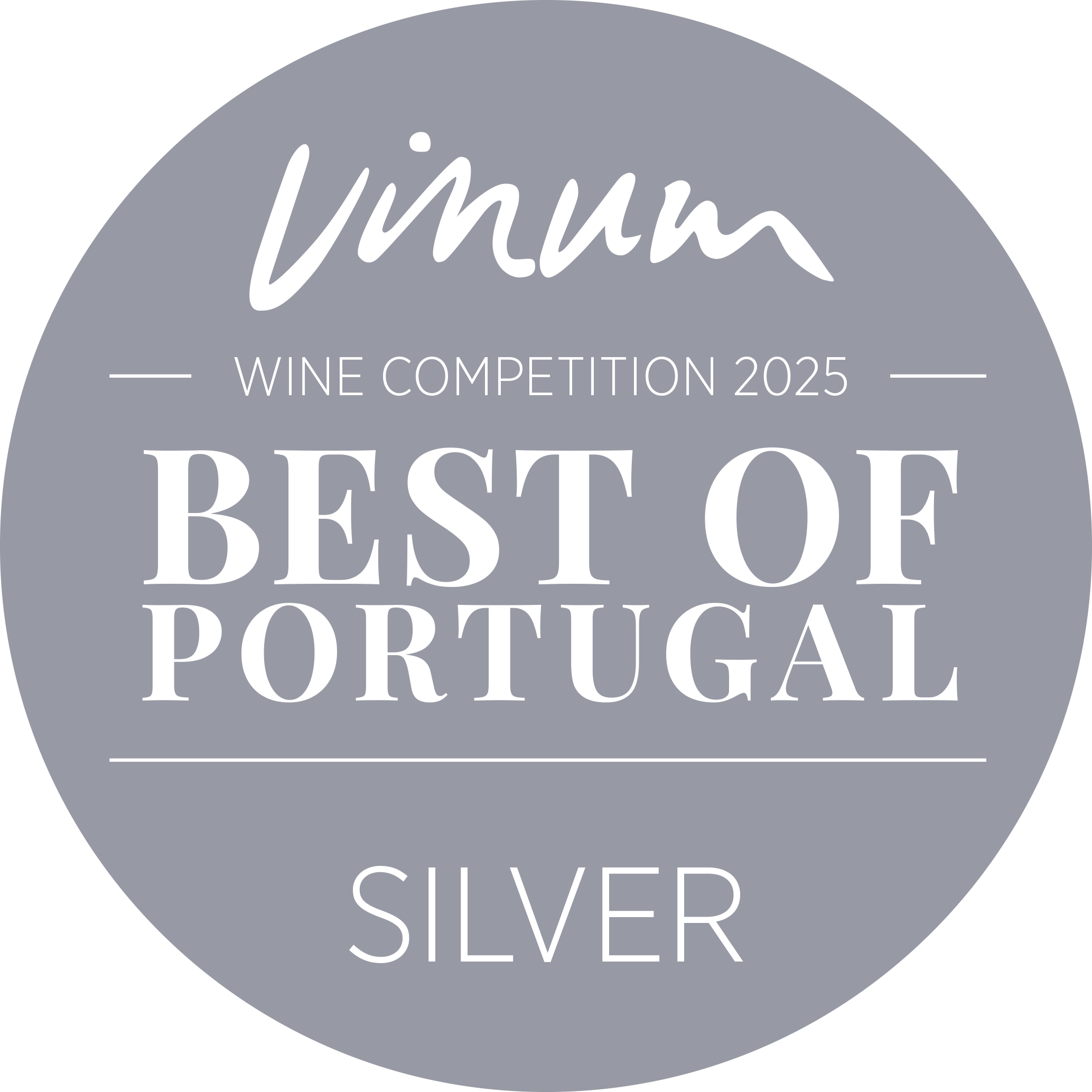 Button Best of Portugal rund 2025_Silver
