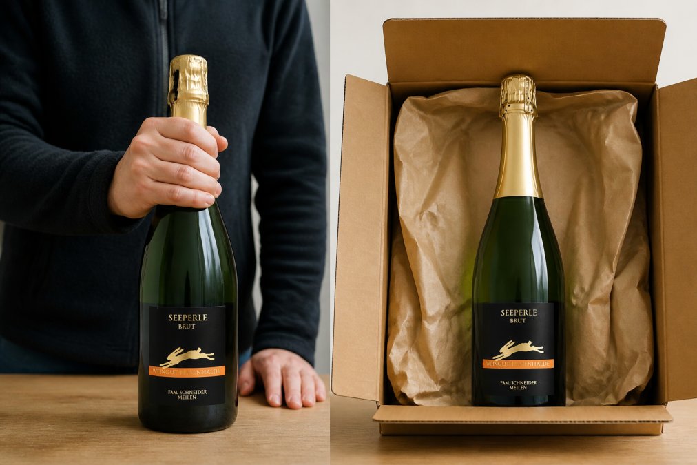 Wein Abholung in Männedorf vs. Lieferung