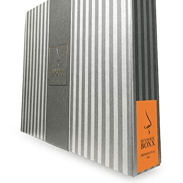 Aromabar Professional-Box mit 24 Rot- und Weissweinaromen in Glasflakons