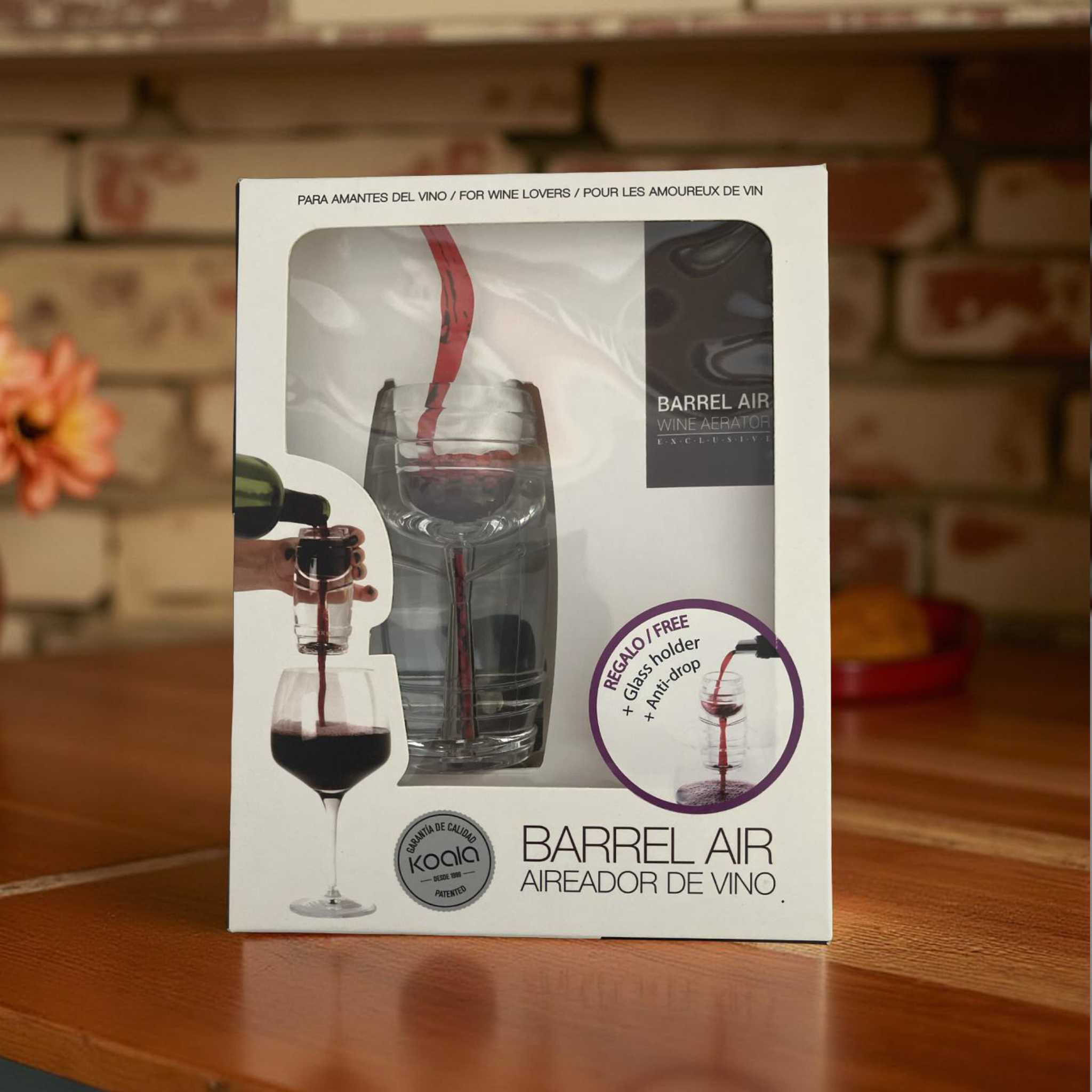 Koala Barrel Air Belüfter für Wein