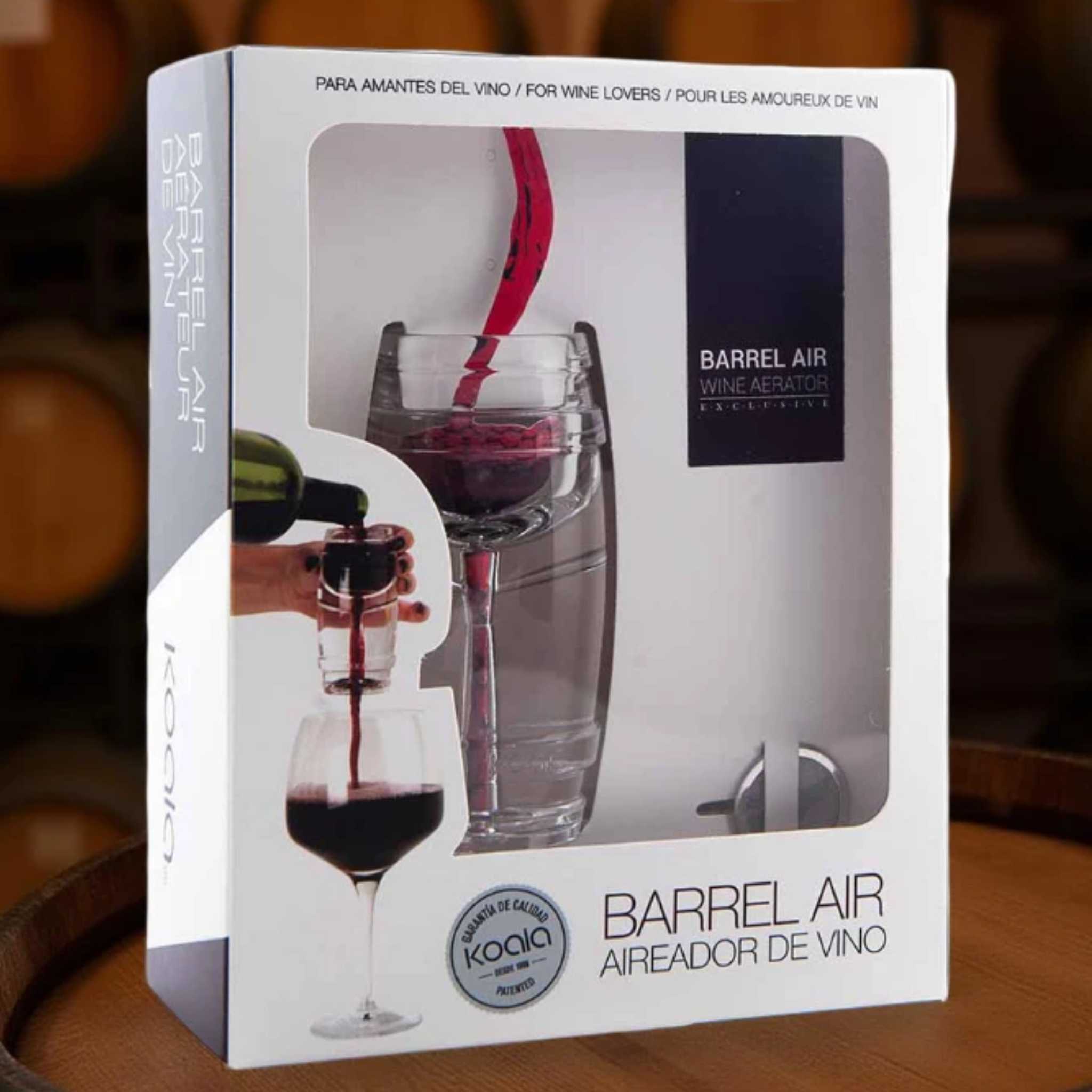 Koala Barrel Air Belüfter für Wein