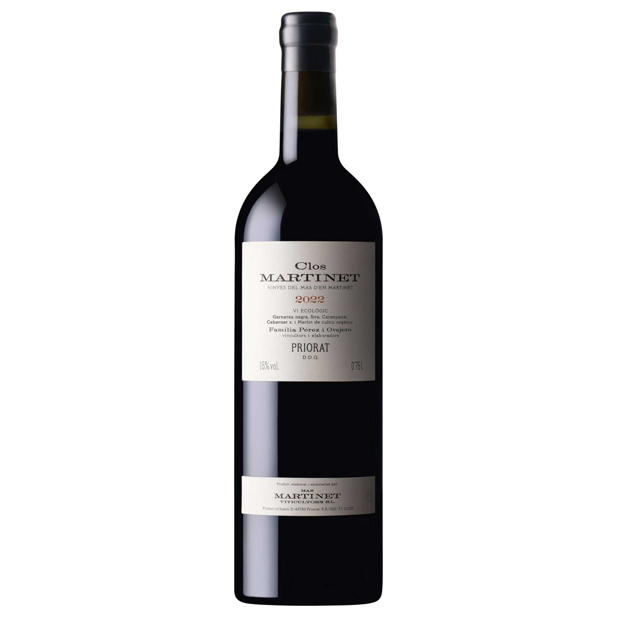 Clos Martinet 2019 Priorat DOCa Rotwein aus Spanien in der 75-cl-Flasche