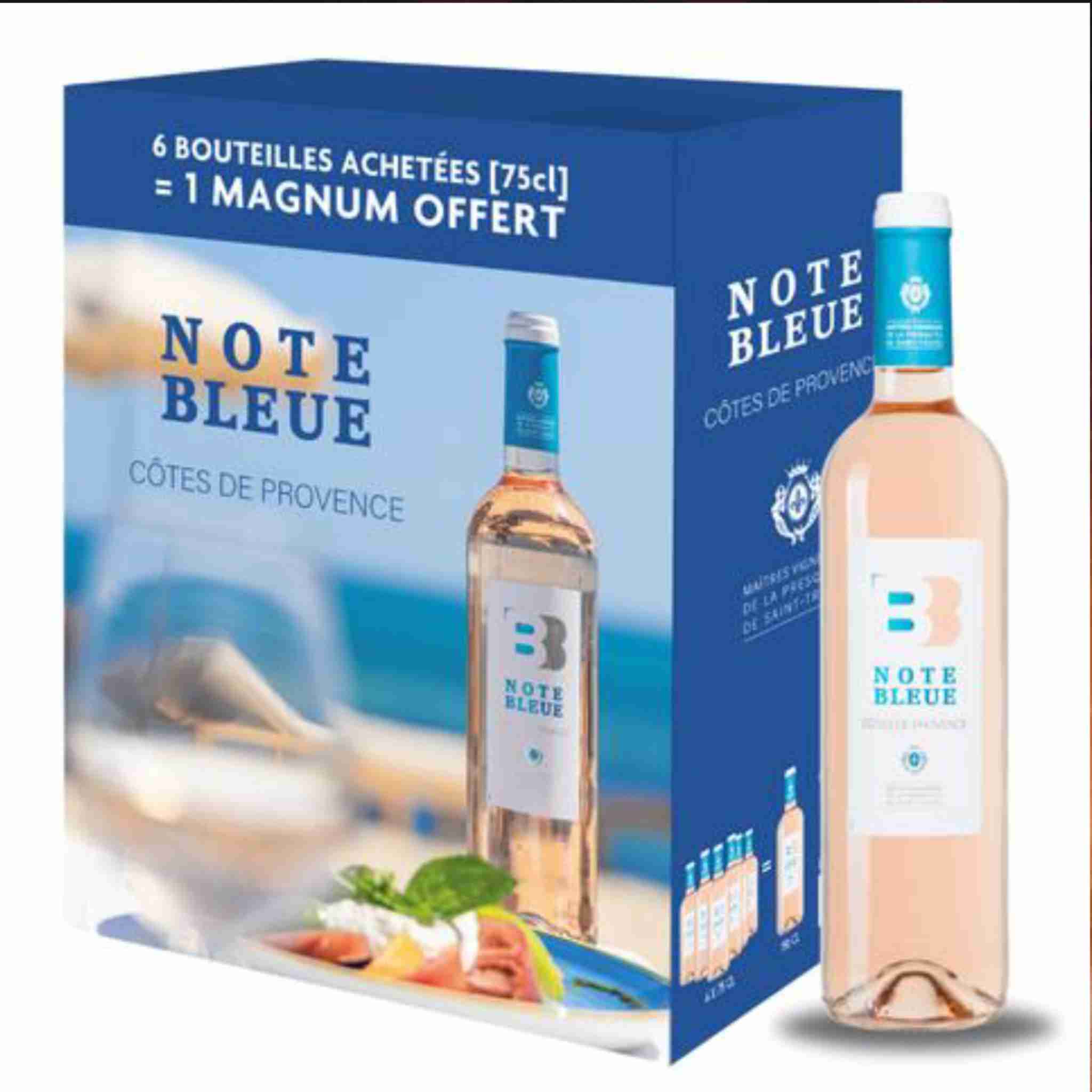 Note Bleue Rosés de Provence 6+1 Magnum